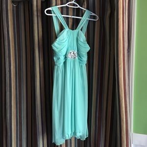 Teal Cocktail Dress